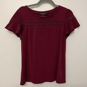 Banana Republic Flounce Sleeve Blouse